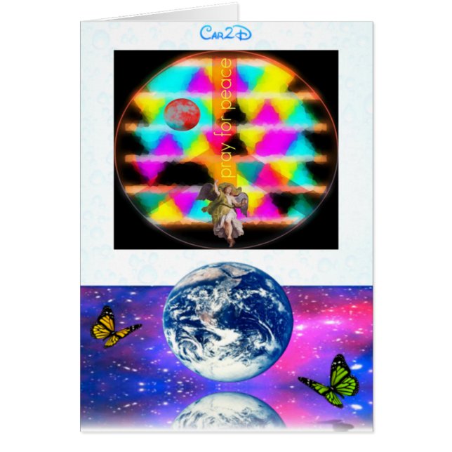 平和のために祈って下さい (正面)