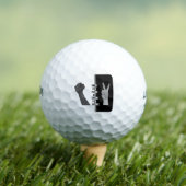 平和のために跪き、正義のために立つ ゴルフボール (インサイチュ 木)