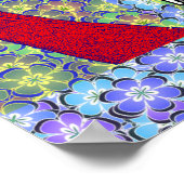 平和のために跪き、正義のために立つ ポスター (角)