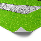 平和のために跪き、正義のために立つ ポスター (角)