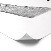 平和のために跪き、正義のために立つ ポスター (角)