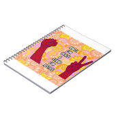 平和のために跪き、正義のために立つ(V2) ノートブック (左側)