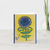 平和のためのひまわり カード (正面)