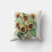 平和のためのひまわり クッション (裏面)