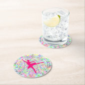 平和のためのダンス ラウンドペーパーコースター (インサイチュ)