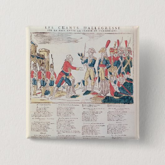 平和のための喜びの歌 缶バッジ (正面)