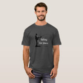 平和のための採取 Tシャツ (正面フル)