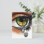 平和のための涙 ポストカード (スタンド正面)