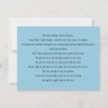 "平和のための祈りの言葉"祈りの言葉カード