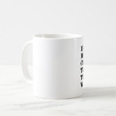 平和のための私の部品をすること コーヒーマグカップ (正面左)