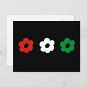 平和のための色をサポート ポストカード (正面/裏面)