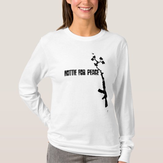 平和のためのHBA Hottie Tシャツ (正面)