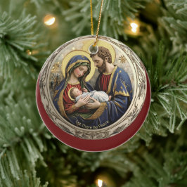 平和のクリスマスオーナメントを出生しよう セラミックオーナメント