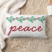 平和のクリスマス ランバークッション (ブランケット)