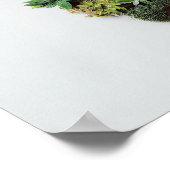 平和のサインが作ら葉れた ポスター (角)