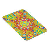 平和のサイン、シンボル マグネット (右側)