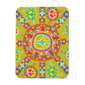 平和のサイン、シンボル マグネット (縦)