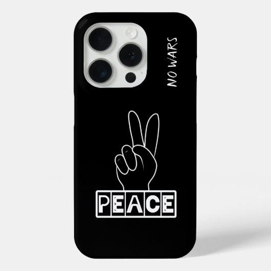 平和のサイン Case-Mate iPhoneケース (裏面)