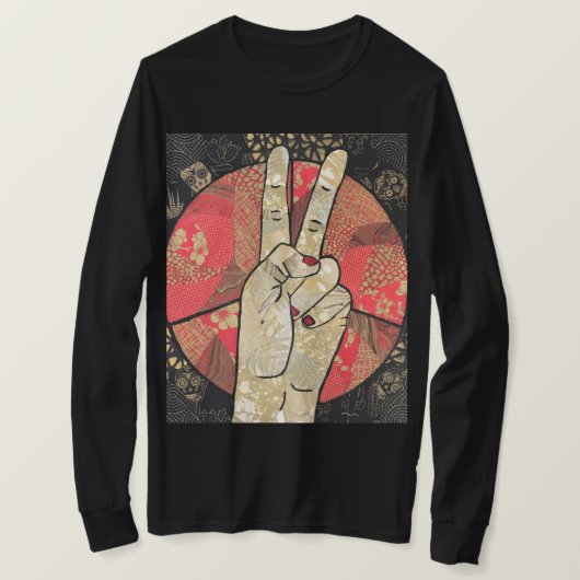 平和のシャツ Tシャツ (デザイン正面)