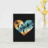 平和のシンボル ラブ 60年代 70年代 グルービー ヒッピー 衣装 ホール カード (黄色い花)