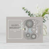 平和のホリデーダヴ グリーティングカード シーズンカード (スタンド正面)