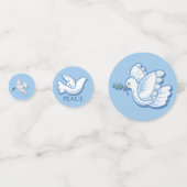 平和のホワイトハト コンフェッティ (裏面)