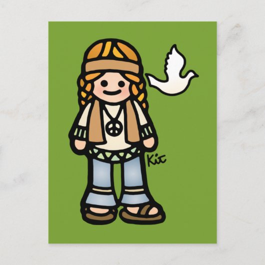 平和のポストカード。 ポストカード (正面)