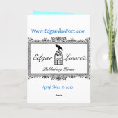 平和のメッセージ カード (裏面)