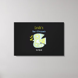 平和のモザイク鳩バルミツワーサインインボード キャンバスプリント