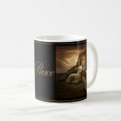 平和の三位一体11のozのクラシックのマグ コーヒーマグカップ (正面右)