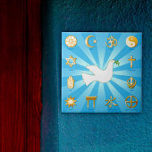 平和の世界 タイル