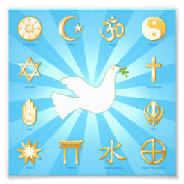 平和の世界 フォトプリント           