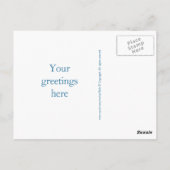 平和の世界 ポストカード (裏面)