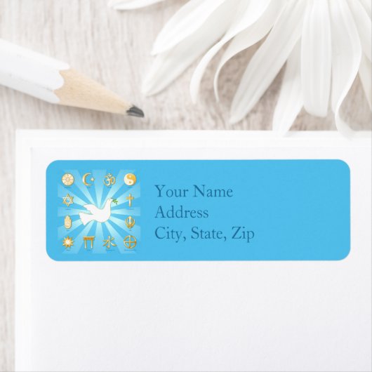 平和の世界 ラベル (インサイチュ)