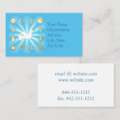 平和の世界 名刺 (正面/裏面)