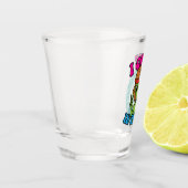 平和の中来のヒッピートリップ（幻覚体験）のようなエイリアンI ショットグラス (左)