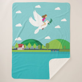 平和の任務で シェルパブランケット