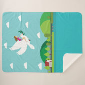 平和の任務で シェルパブランケット (正面(横))