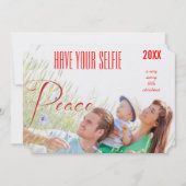 平和の休日はあなたの自撮りと非常メリーに シーズンカード (正面)