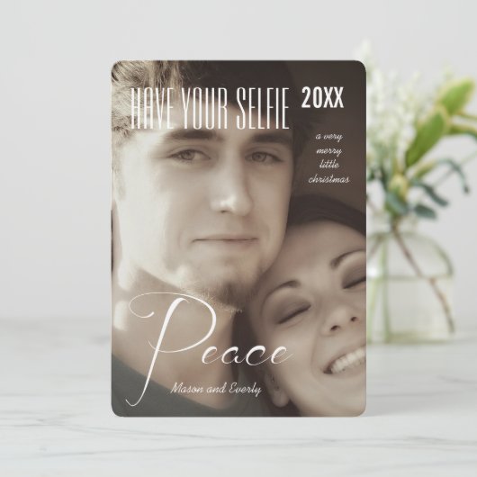 平和の休日はあなたの自撮りと非常メリーに シーズンカード (スタンド正面)