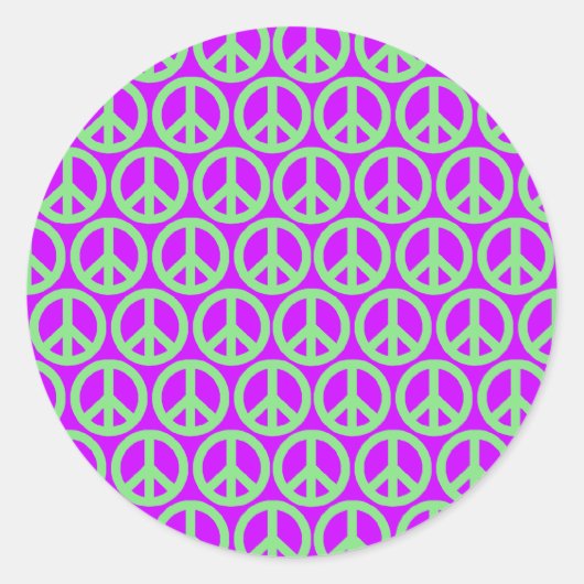 平和の兆候 ラウンドシール (正面)