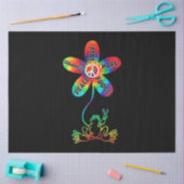 平和の勇気ラブホープフロッグヒッピー 薄葉紙 (クラフト)