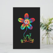 『平和の勇気愛の希望』 便箋 (スタンド正面)