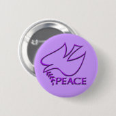 平和の印 缶バッジ (正面&裏面)