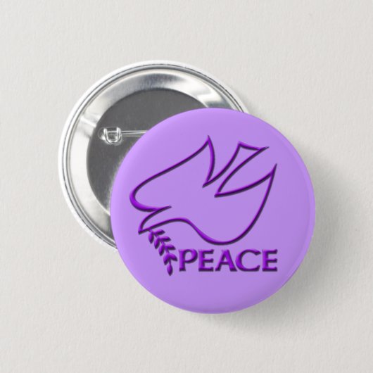 平和の印 缶バッジ (正面&裏面)