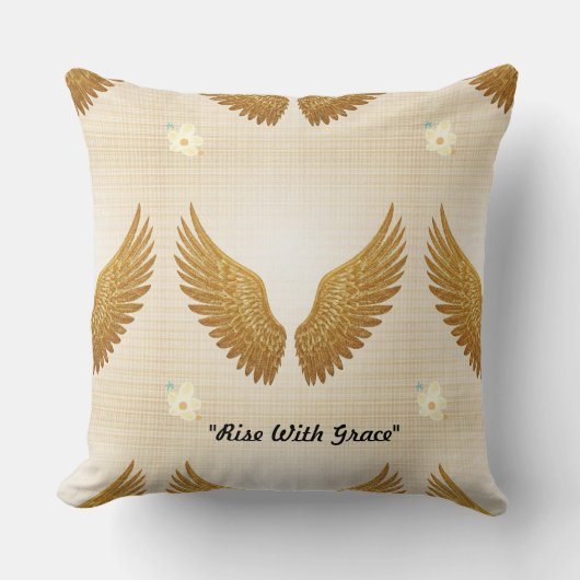 「平和の囁き」 クッション (正面)