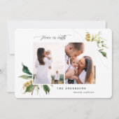 平和の地球フローラエレガント2枚写真  シーズンカード (正面)