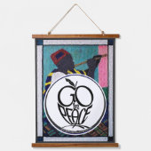 平和の壁のトッパーのぶら下がったタペストリーに行く 吊り下げ型タペストリー (正面)