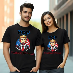 平和の大統領トランプ POP Tシャツ
