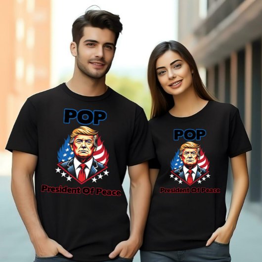 平和の大統領トランプ POP Tシャツ